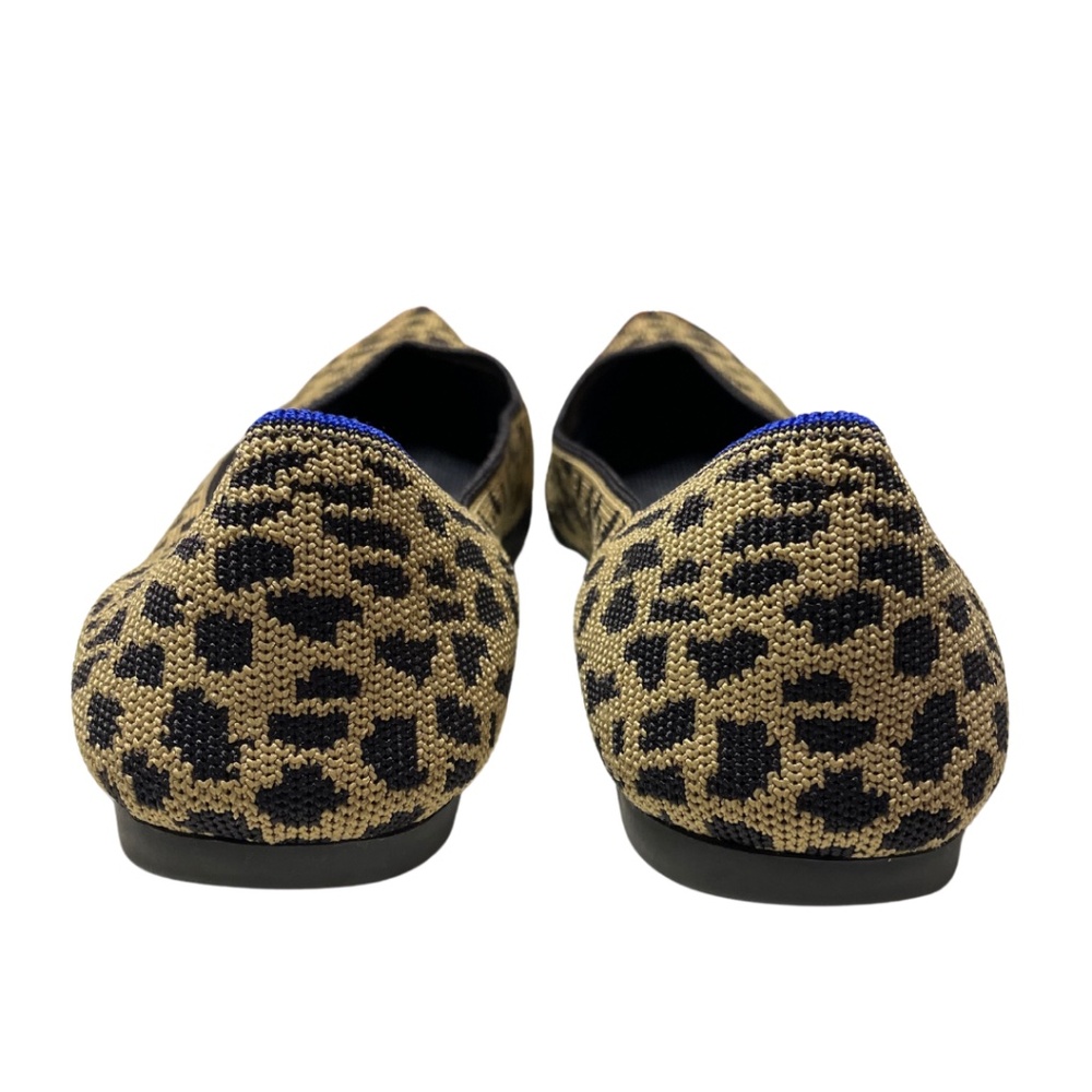 VGUC Rothy's Point Flats Cheetah Shoes 9 - RARE - Picture 6 of 7